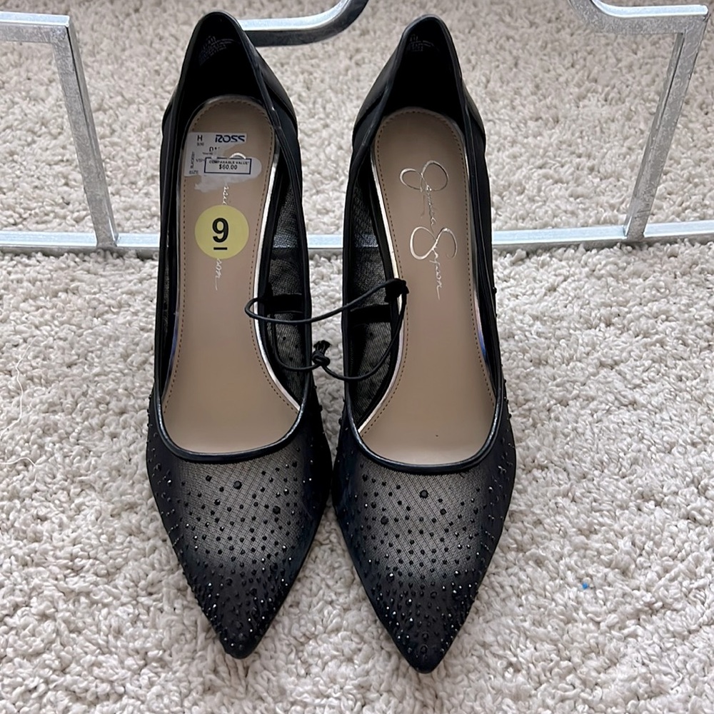 New Jessica Simpson Prianne Womens Pointed Toe Stiletto Pumps